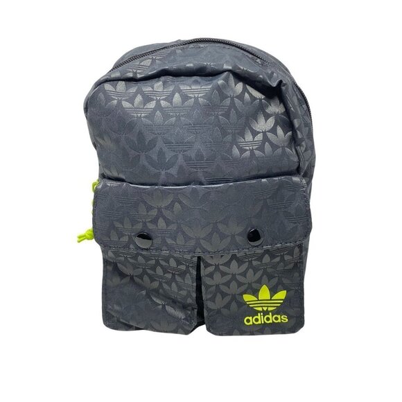 Adidas Originals Trefoil Monogram Jacquard Mini Backpack - Picture 2 of 11